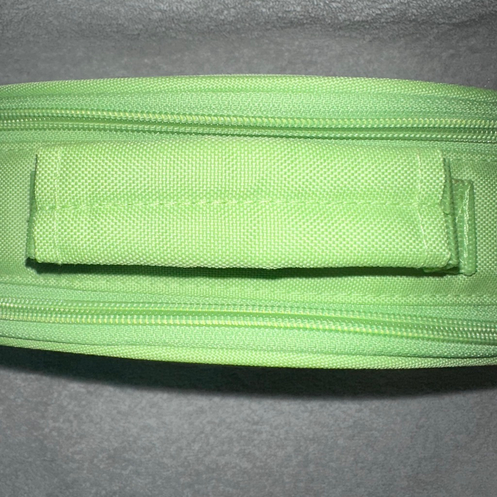 NWOT LeapFrog Tag Junior Storage Case Carrying Green Zip Bag Leap Frog Jr - Picture 6 of 9